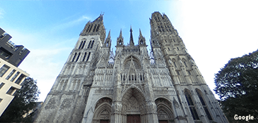 Rouen Gothic Cathedral