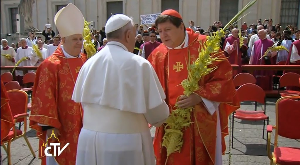 Featured image for “Video: Pope Francis Palm Sunday Procession & Mass”