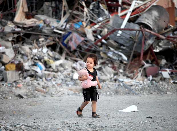 Temporary ceasefire between Israel and Hamas in Gaza, Palestinian Territories - 12 Aug 2014