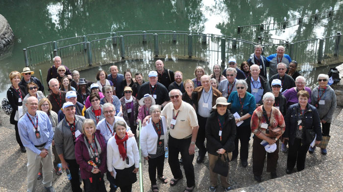 Archbishop Tobin (Indianapolis) leads group on Holy Land Pilgrimage with Tekton Ministries