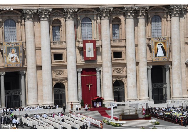 Pope Francis Canonized Two Saints