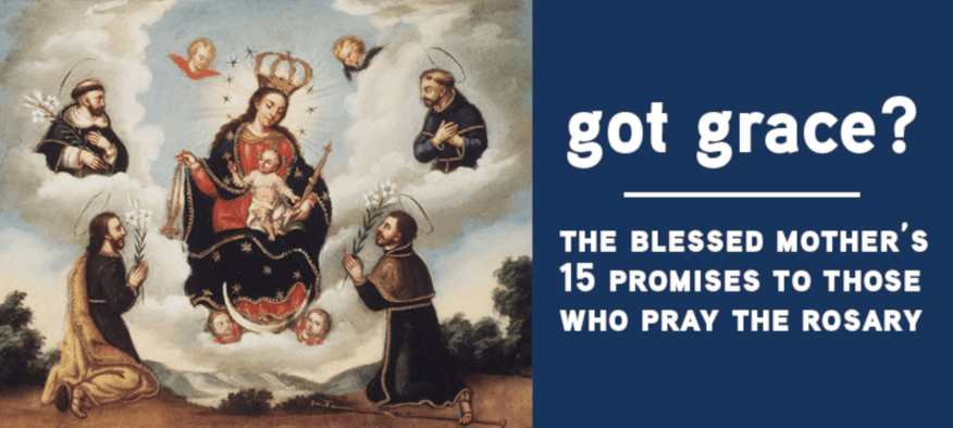 Featured image for “15 Promises of the Rosary”