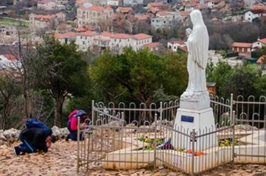 Queen of Peace Statue