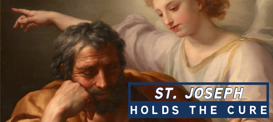 St. Joseph Holds the Cure