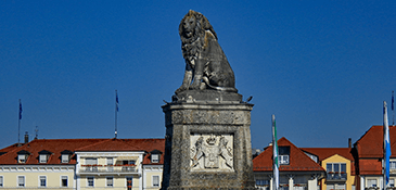 Bavarian Lion Sculpture