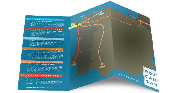 El Camino De Santiago Map