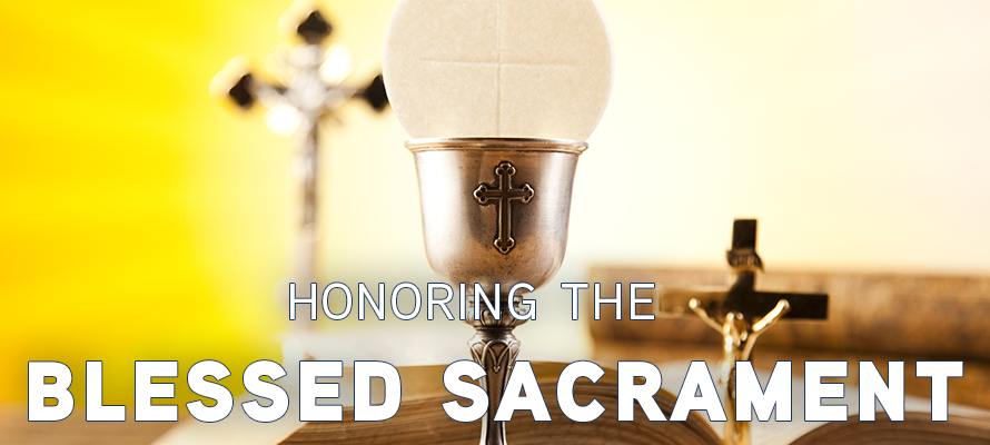 Honoring the Blessed Sacrament in April