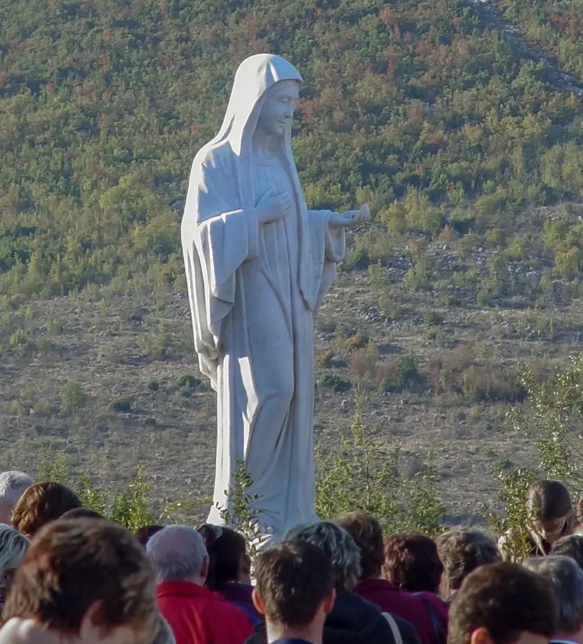 Statue of the Queen of Peace in Medjugorje
