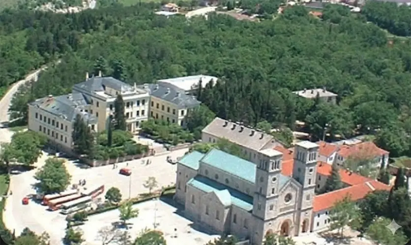 Široki Brijeg, historic Franciscan monastery and church in Herzegovina