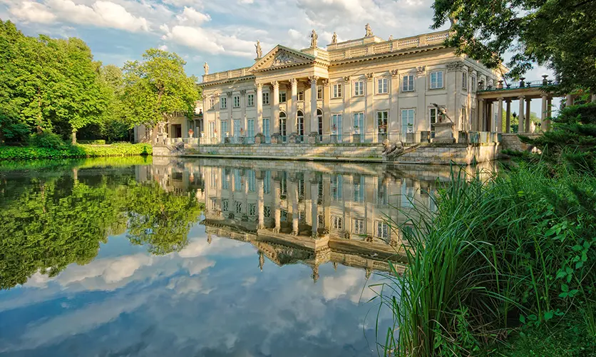 The Palace on the Isle in azienki Royal Park, Warsaw