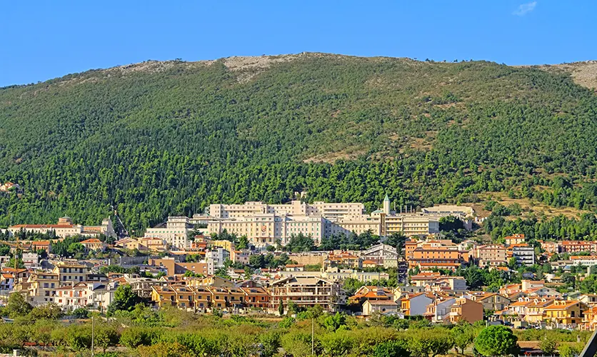 Sanctuary of San Giovanni Rotondo, home of St. Padre Pio