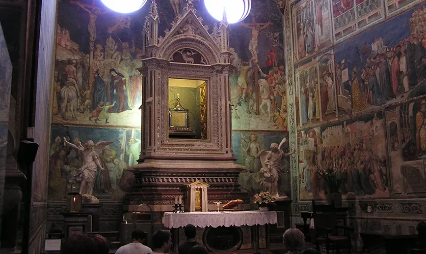 Cathedral of Orvieto, home of the Eucharistic Miracle of Bolsena