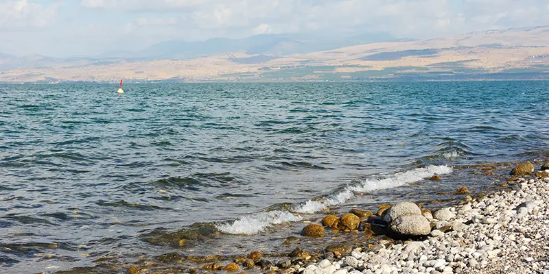 Shore on the Sea of Galilee
