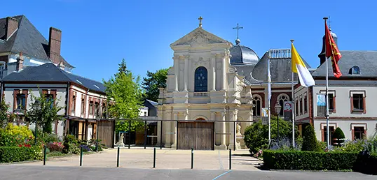 The Carmel of Lisieux where Saint Thérèse entered the convent in 1888 at age fifteen