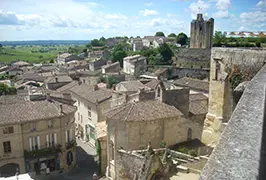The 12th-century Monolithic Church of Saint-Émilion carved from limestone — the largest underground church in Europe