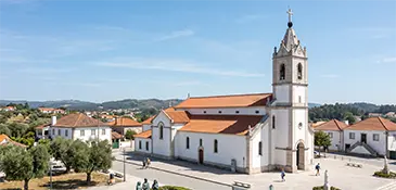 Parish Church of Fatima where Francisco, Jacinta, and Lúcia were baptized