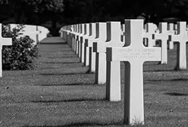 The Normandy American Cemetery at Colleville-sur-Mer