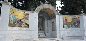 The Bema, or Altar, of the Apostle Paul in Veria, Greece, the biblical Berea of the Acts of the Apostles