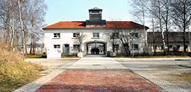 The Dachau Concentration Camp Memorial near Munich, Germany