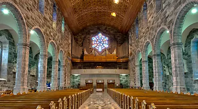 Interior of Galway Cathedral, dedicated to Our Lady Assumed into Heaven and St. Nicholas