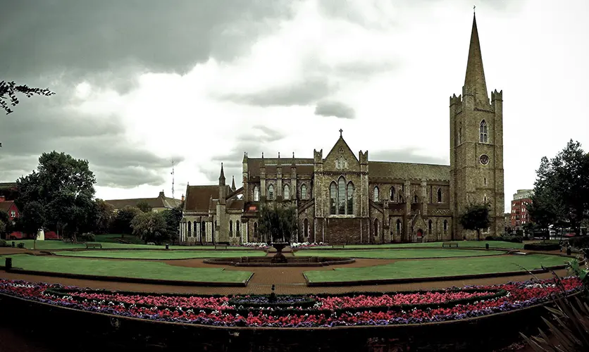 St. Patrick's Cathedral in Dublin, the largest church in Ireland