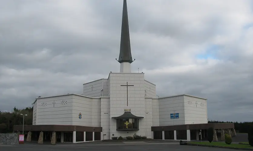 The Basilica at Knock, County Mayo, site of the 1879 Marian apparition
