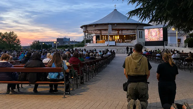 Evening Adoration in Medjugorje