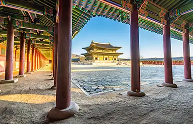 Gyeongbokgung Palace in Seoul, South Korea, host city of World Youth Day 2027